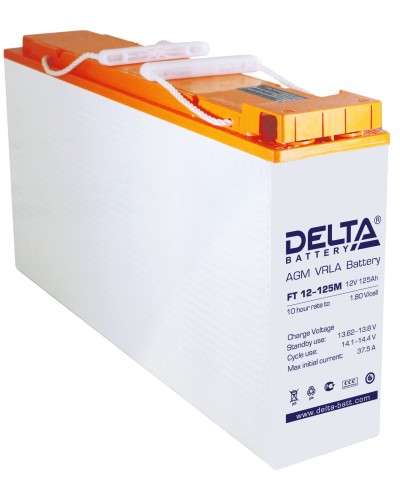 Delta FT 12-125 M. Аккумулятор герметичный свинцово-кислотный. Delta во Владимире
