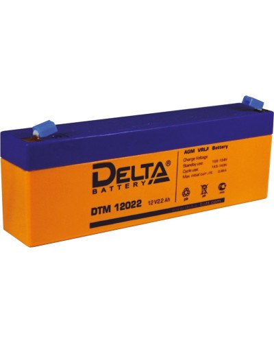 Delta DTM 12022. Аккумулятор герметичный свинцово-кислотный. Delta во Владимире