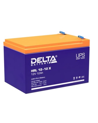 Delta HRL 12-12 X. Аккумулятор герметичный свинцово-кислотный. Delta во Владимире