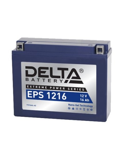 Delta EPS 1216. Аккумулятор герметичный свинцово-кислотный стартерный. Delta во Владимире