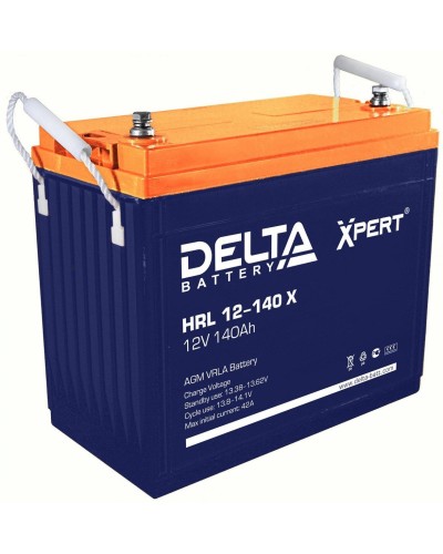 Delta HRL 12-140 X. Аккумулятор герметичный свинцово-кислотный. Delta во Владимире