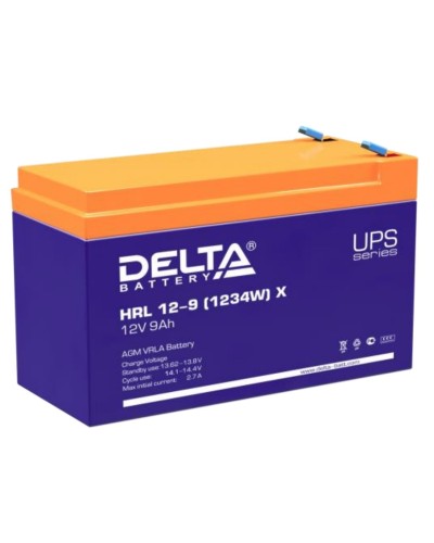 Delta HRL 12-9 X (1234W). Аккумулятор герметичный свинцово-кислотный. Delta во Владимире