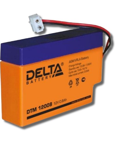 Delta DTM 12008. Аккумулятор герметичный свинцово-кислотный. Delta во Владимире