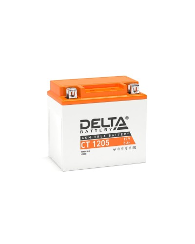 Delta CT 1205. Аккумулятор герметичный свинцово-кислотный стартерный. Delta во Владимире