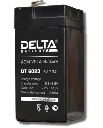 Delta DT 6023. Аккумулятор герметичный свинцово-кислотный. Delta во Владимире