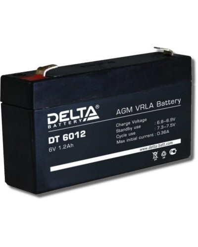 Delta DT 6012. Аккумулятор герметичный свинцово-кислотный. Delta во Владимире