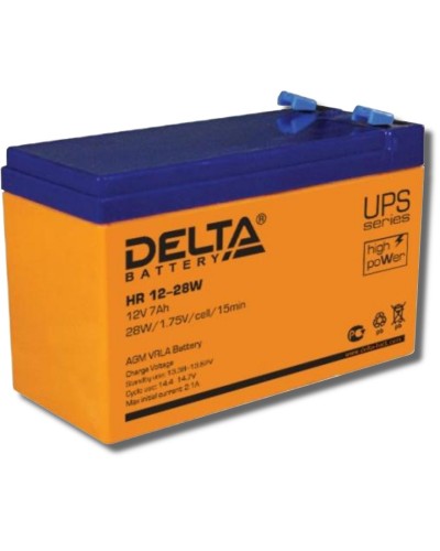 Delta HR 12-28 W. Аккумулятор герметичный свинцово-кислотный. Delta во Владимире