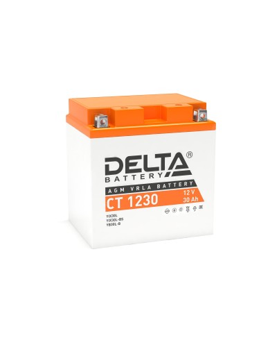 Delta CT 1230. Аккумулятор герметичный свинцово-кислотный стартерный. Delta во Владимире
