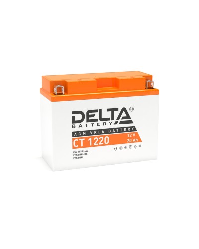 Delta CT 1220. Аккумулятор герметичный свинцово-кислотный стартерный. Delta во Владимире