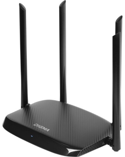 DWR-AC1202 AC1200 10/100/1000BASE-TX черный. Роутер беспроводной. Digma во Владимире