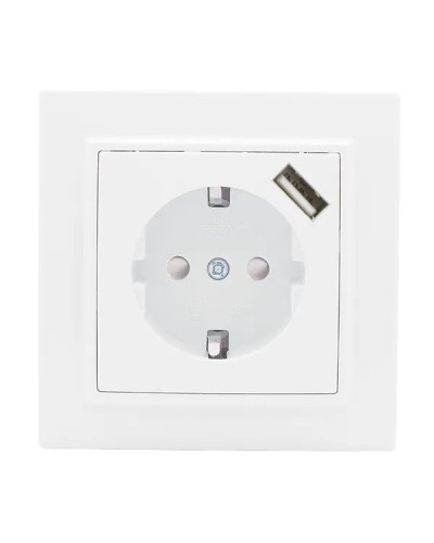 Минск Розетка 1-местная СП с/з 16А (ERR16-028-100-USB). Розетка 1-местная СП с/з 16А. EKF во Владимире