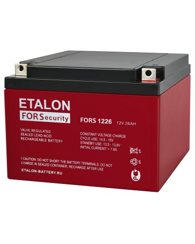 ETALON FORS 1226. Аккумулятор герметичный свинцово-кислотный. ETALON во Владимире