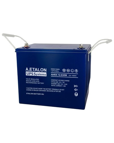 A.ETALON AHRX 12-630W (140). Аккумулятор герметичный свинцово-кислотный. ETALON во Владимире