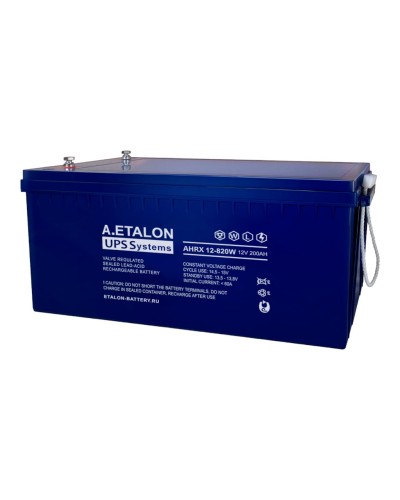 A.ETALON AHRX 12-820W (120). Аккумулятор герметичный свинцово-кислотный. ETALON во Владимире