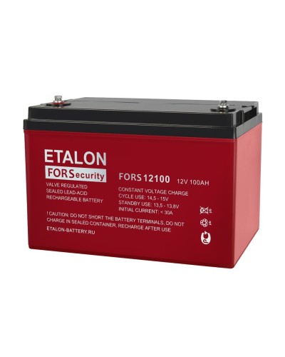 ETALON FORS 12100. Аккумулятор герметичный свинцово-кислотный. ETALON во Владимире