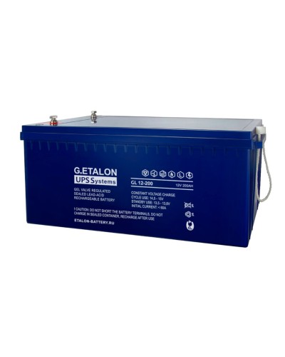 G.ETALON GL 12-200. Аккумулятор герметичный свинцово-кислотный. ETALON во Владимире