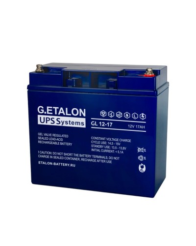 G.ETALON GL 12-17. Аккумулятор герметичный свинцово-кислотный. ETALON во Владимире