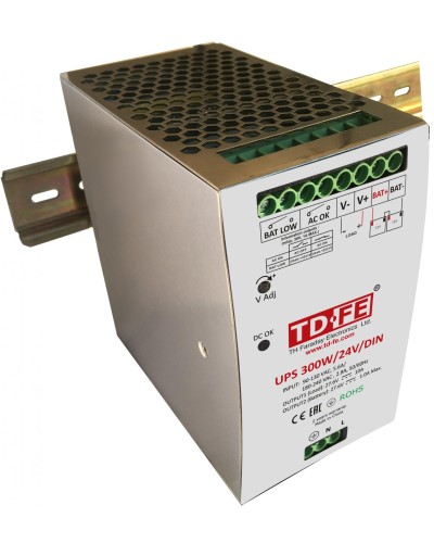 UPS 300W/24V/DIN. Источник вторичного электропитания резервированный. FARADAY во Владимире
