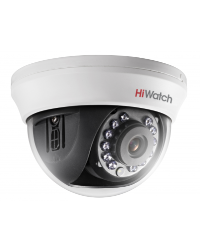 DS-T591(C) (2.8 mm). Бюджетная видеокамера мультиформатная купольная. HiWatch во Владимире
