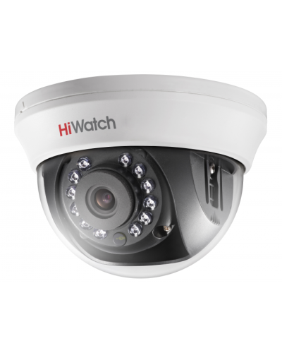 DS-T201(B) (2.8мм). Бюджетная видеокамера мультиформатная купольная. HiWatch во Владимире