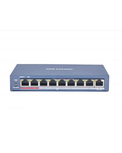 DS-3E0109P-E(C). Коммутатор с питанием POE. Hikvision во Владимире