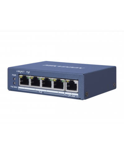 DS-3E0505P-E/M. Коммутатор с питанием POE. Hikvision во Владимире