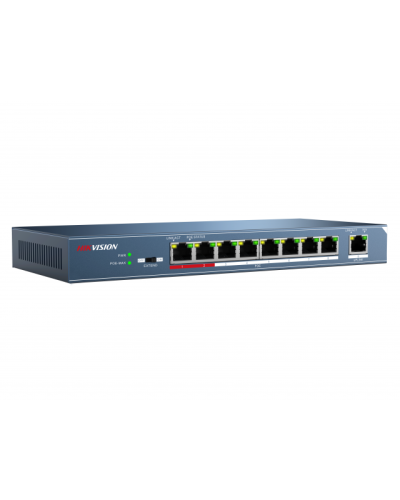 DS-3E0109P-E/M(B). Коммутатор с питанием POE. Hikvision во Владимире