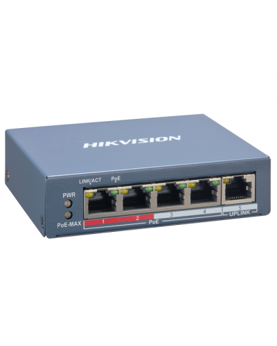 DS-3E1105P-EI. Коммутатор с POE. Hikvision во Владимире