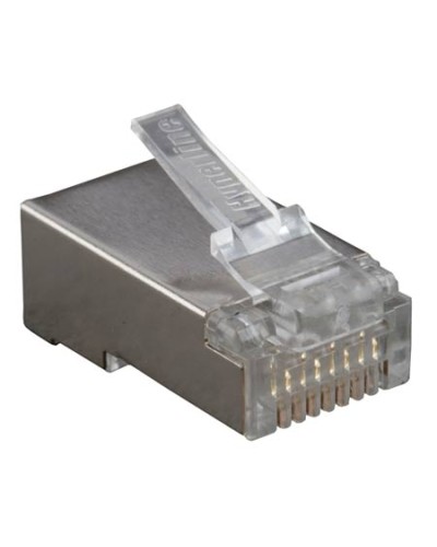 PLUG-8P8C-U-C6-SH-100 (100 шт). Разъем RJ-45. Hyperline во Владимире