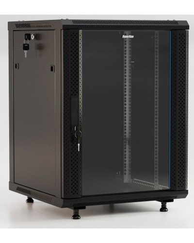 TWB-FC-1545-GP-RAL9004. Шкаф телекоммуникационный 19 настенный 15U. Hyperline во Владимире