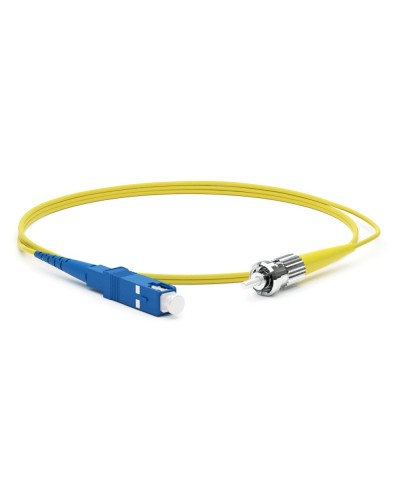 FC-S2-9-SC/UR-ST/UR-H-1M-LSZH-YL. Патч-корд волоконно-оптический одномодовый. Hyperline во Владимире