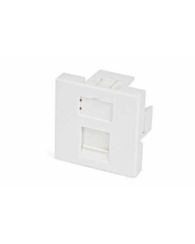 SIP2-1K-M45-45. Вставка 45х45 для 1 модуля формата Keystone Jack, со шторкой. Hyperline во Владимире