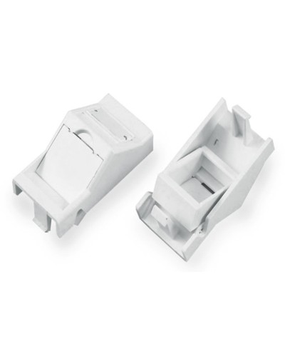 SIP2A-1K-M45-22.5. Вставка угловая 45x22.5 (аналог Mosaic) для 1 модуля формата Keystone Jack. Hyperline во Владимире