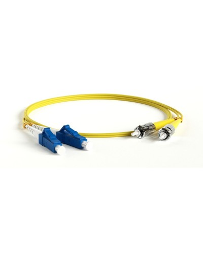 FC-D2-9-LC/UR-ST/UR-H-3M-LSZH-YL. Патч-корд волоконно-оптический одномодовый. Hyperline во Владимире