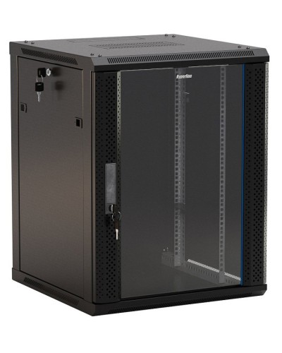 TWB-2245-GP-RAL9004. Шкаф телекоммуникационный 19 настенный 22U. Hyperline во Владимире