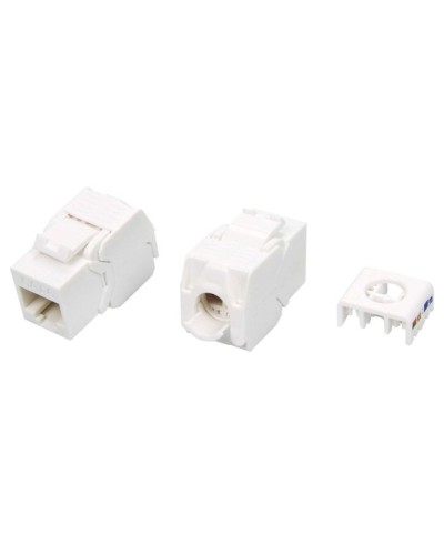 KJ8-8P8C-C6-180-TLS-WH. Вставка Keystone Jack RJ-45. Hyperline во Владимире