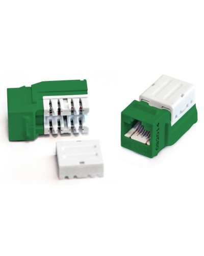 KJNE-8P8C-C5e-90-GN. Вставка Keystone Jack RJ-45. Hyperline во Владимире