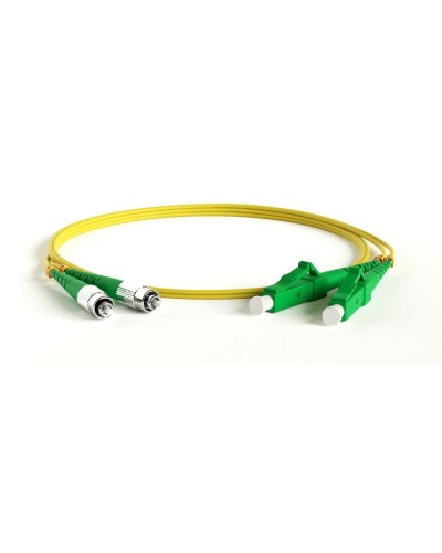 FC-D2-9-FC/AR-LC/AR-H-1M-LSZH-YL. Патч-корд волоконно-оптический FC-LC. Hyperline во Владимире