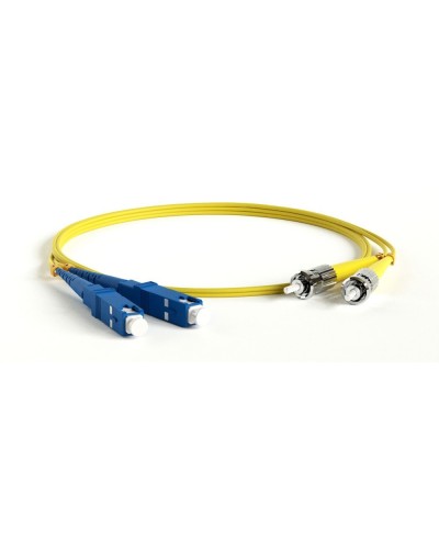 FC-D2-9-SC/UR-ST/UR-H-1M-LSZH-YL. Патч-корд волоконно-оптический ST-SC. Hyperline во Владимире