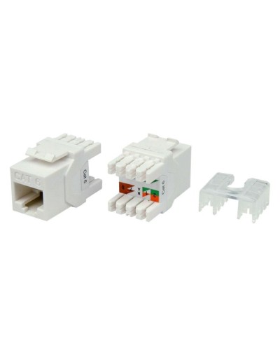 KJ8-8P8C-C6-180-WH. Вставка Keystone Jack RJ-45. Hyperline во Владимире