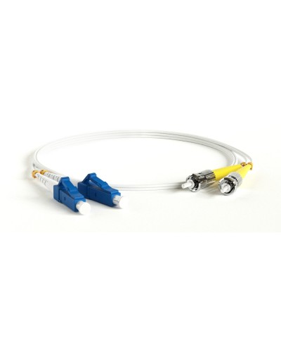 FC-D2-9A1-LC/UR-ST/UR-H-1M-LSZH-WH. Патч-корд волоконно-оптический ST-LC. Hyperline во Владимире