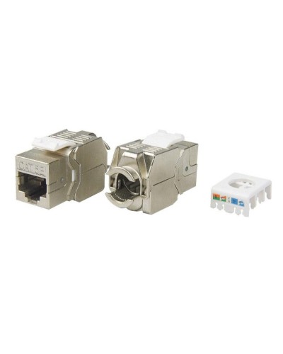KJ8-8P8C-C5e-180-TLS-SH-F-WH. Вставка Keystone Jack RJ-45. Hyperline во Владимире