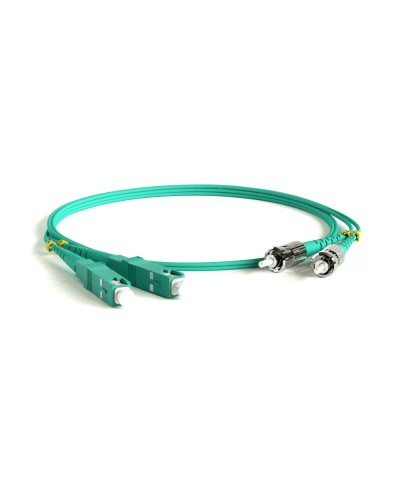 FC-D2-503-SC/PR-ST/PR-H-3M-LSZH-AQ. Патч-корд волоконно-оптический многомодовый. Hyperline во Владимире