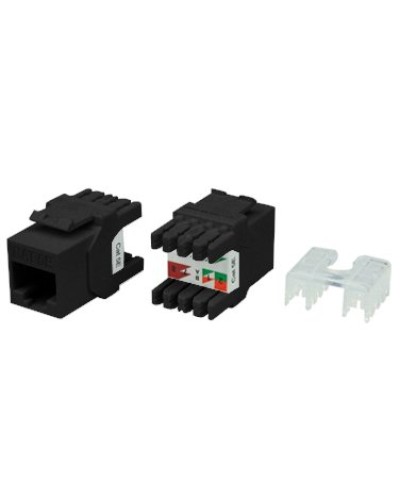 KJ8-8P8C-C5e-180-BK. Вставка Keystone Jack RJ-45. Hyperline во Владимире