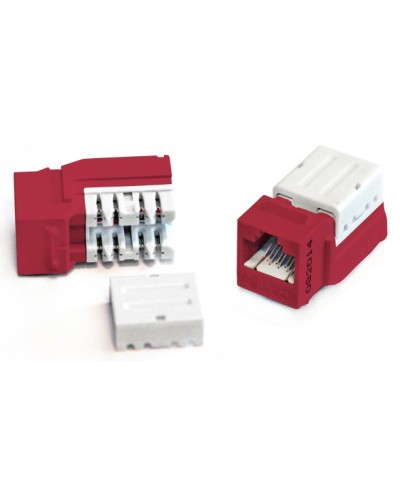 KJNE-8P8C-C5e-90-RD. Вставка Keystone Jack RJ-45. Hyperline во Владимире
