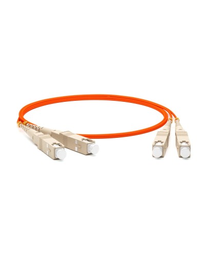 FC-D2-62-SC/PR-SC/PR-H-2M-LSZH-OR. Патч-корд волоконно-оптический многомодовый. Hyperline во Владимире