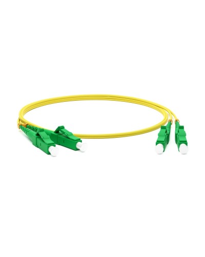 FC-D2-9-LC/AR-LC/AR-H-2M-LSZH-YL. Патч-корд волоконно-оптический одномодовый. Hyperline во Владимире