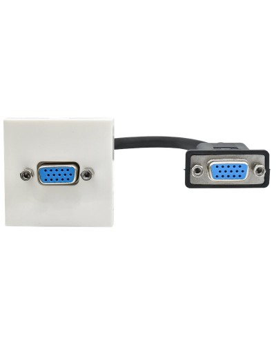 Розетка VGA M/M PRIMER РКМ-10-20-П белый IEK(PR-KK40D-RV-0-1-K01). Розетка. IEK во Владимире
