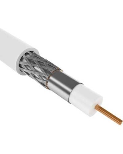 GENERICA RG6 CCS 75Ом FPE PVC белый (CC1-R6F1-111-100-G). Кабель коаксиальный омедненный. IEK во Владимире