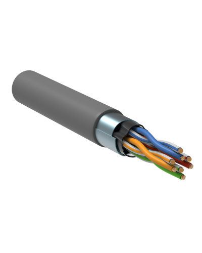 GENERICA F/UTP кат.5E 24AWG 4 пары LSZH серый (BC1-C5E04-321-305-R-G). Кабель «витая пара» (LAN) для структурированных систем связи. IEK во Владимире